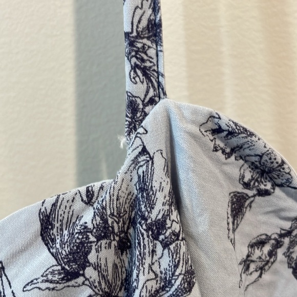 Anthropologie Slim Scalloped Front-Slit Corset Midi Dress - Picture 5 of 5